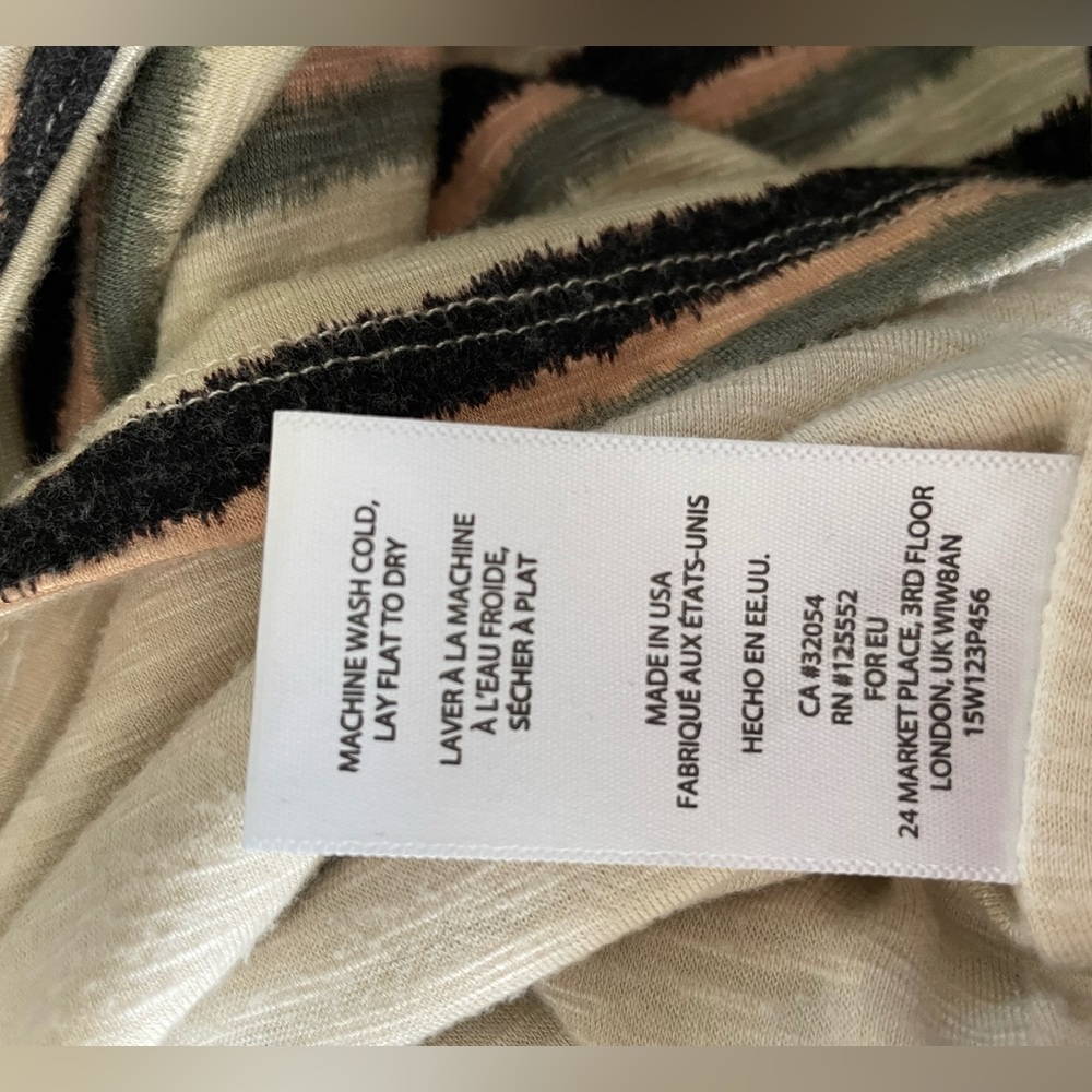 Dolan (Anthropologie) Midi Striped Dress with Scoop Back (stretchy! :)) | Size M - Picture 6 of 7